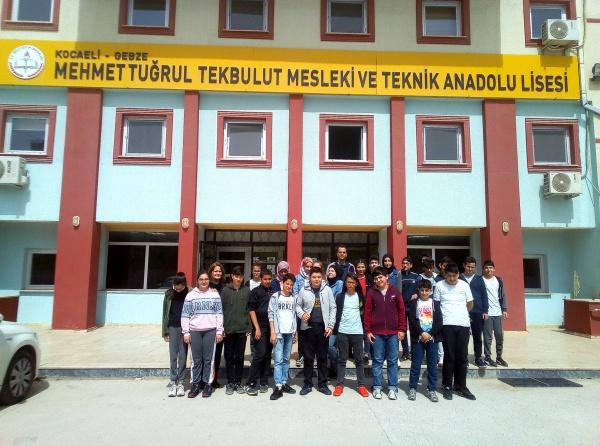 8.Sınıf Öğrencilerimizin Mehmet Tuğrul Tekbulut Mesleki ve Teknik Anadolu Lisesi Gezisi
